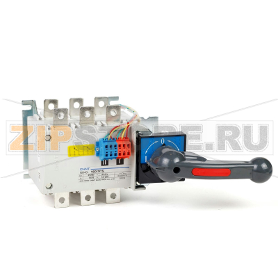 Рубильник перекидной 100 А, 3 положения Chint NH40-100/3CS 