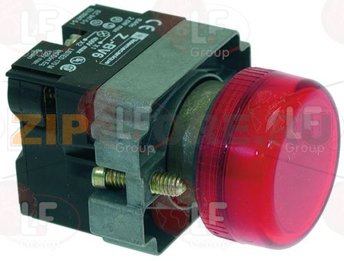 LAMPADA SPIA ROSSA COMPLETA 250V 
