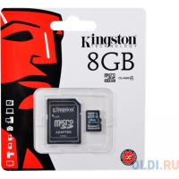 Карта памяти 8 Гб Kingston SDC10G2-8GB