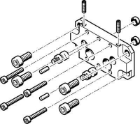 Комплект переходников Festo HAPG-58