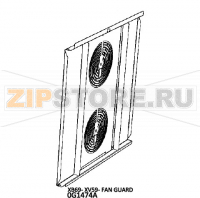 XB69- XV59- fan guard Unox XB 693