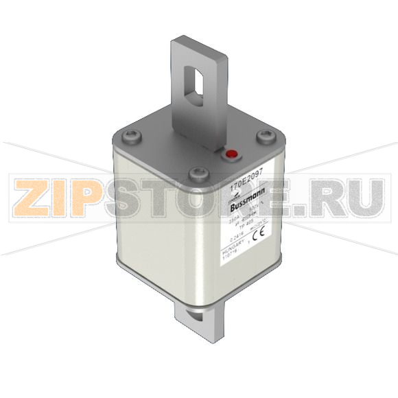 Предохранитель, 350 A, AC 500 В, 55x55x140 мм, aR, IEC с индикатором Eaton FUSE 350A 500V TP 4 