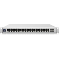 Коммутатор 100-240 В/АС, 8.5 А, 50/60 Гц Ubiquiti USW-Enterprise-48-PoE-EU