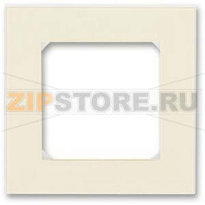 Рамка одноместная, слоновая кость/белый ABB 2CHH015010A6017 