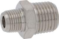 FITTING ø 1/8 M-1/4 M NICKEL-PLATED G.