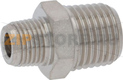 FITTING ø 1/8 M-1/4 M NICKEL-PLATED G. 