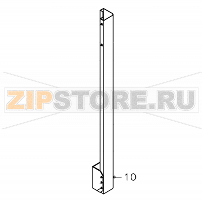 Pata Fagor FI-200 Pata Fagor FI-200Запчасть на деталировке под номером: 10Название запчасти Fagor на английском языке: Pata FI-200.