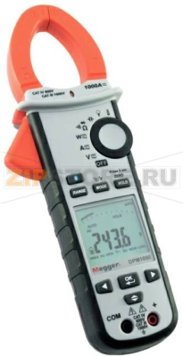 Клещи токовые, CAT III, 1000 В, CAT IV, 600 В Megger DPM1000 