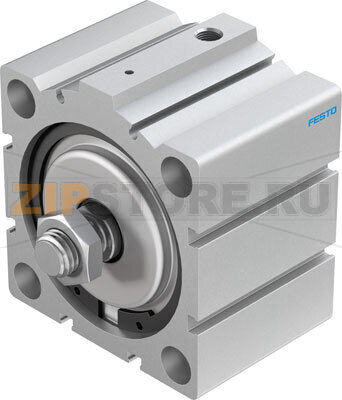 Пневмоцилиндр короткоходовой Festo AEVC-80-25-A-P 