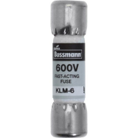Предохранитель, 6 A, AC 600 В, DC 600 В, 10x38 мм, UL, CSA Eaton LIMITRON FAST ACTING FUSE