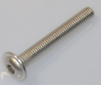 VITE A TESTA BOMBATA CON FLANGIA M6x45