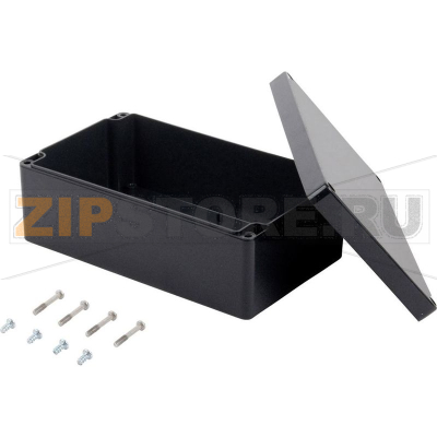 Корпус пластиковый 200x120x75 мм, серый, 1 шт TRU Components KST 221 