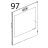 Vetro esterno ser. 647x743x4, CTFL Unox XVC 515G