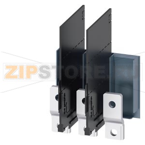 bus connector extended front 3 units accessory for: 3VA4/5 125 Siemens 3VA9133-0QB00 