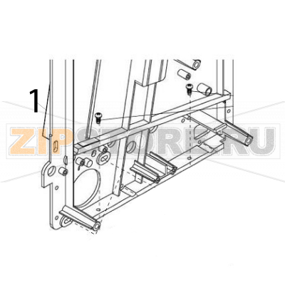 Stacker frame assy Sato TG312 Stacker frame assy Sato TG312Запчасть на деталировке под номером: 1Название запчасти на английском языке: Stacker frame assy Sato TG312.