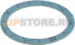 ASBESTOS FREE FLAT GASKET ø 60x49.5x2 mm 