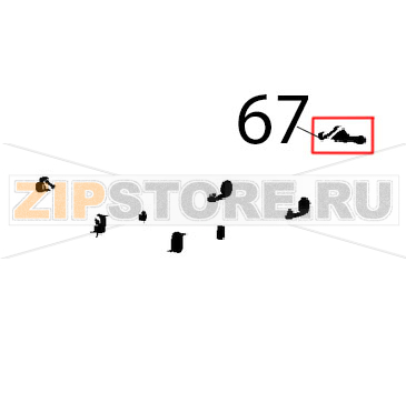 Corpo girante lavaggio Unox XVC 1005EP Corpo girante lavaggio Unox XVC 1005EPЗапчасть на деталировке под номером: 67