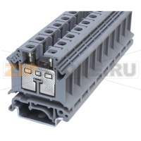 Клемма проходная, универсальная, серая CHIKU RUIK 16