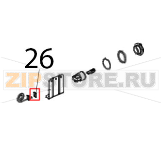 Guarnizione sonda DI temperatura NTC Unox XF 190 Guarnizione sonda DI temperatura NTC Unox XF 190Запчасть на деталировке под номером: 26