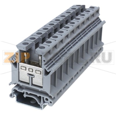 Клемма проходная, универсальная, серая CHIKU RUK 16N 