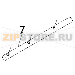 Left rinse branch Fagor AD-120 Left rinse branch Fagor AD-120Запчасть на деталировке под номером: 7Название запчасти Fagor на английском языке: Left rinse branch AD-120.