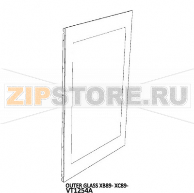 Outer glass Unox XV 893 Outer glass Unox XV 893Запчасть на деталировке под номером: 1Название запчасти на английском языке: Outer glass Unox XV 893