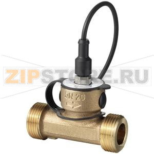 QVE3100.025 - Датчик протока из бронзы для жидкостей в трубопроводах DN 25 , DC Выходной сигнал: 4...20 мА Siemens QVE3100.025 