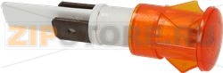 ОРАНЖЕВАЯ ИНДИКАТОРНАЯ ЛАМПА, 24В 