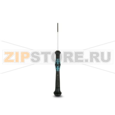 Микроотвертка Phoenix Contact SZS 0,4X2,0 шлицевая, размер: 0,4 x 2,0 x 60 мм, 2-компонентная ручка, защита от скатывания, поворотный колпачок.Минимальный заказ: 10 шт.Упаковка: 10 шт.
