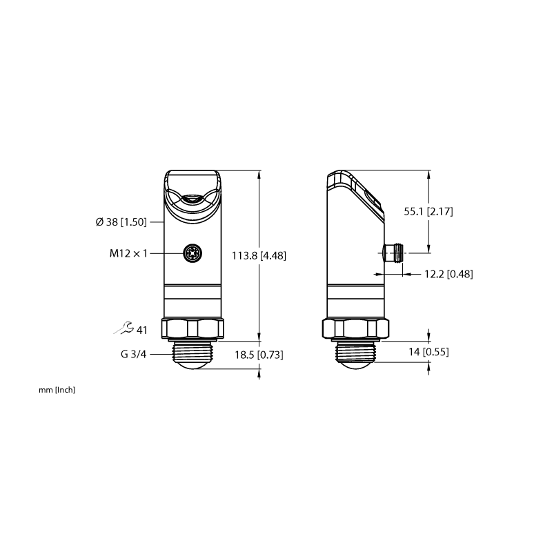Датчик радарный Turck LRS510-10-51-LI2UPN8-H1141 