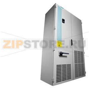 SINAMICS G120P Converter cabinet unit, AC/AC 380-480V 3AC, 50/60 Hz Rated power: 355kW 6-pulse supply without power recovery Cabinet version type A EMC standard: 2nd environment, Category C3 Siemens 6SL3710-1PE36-6AA0 