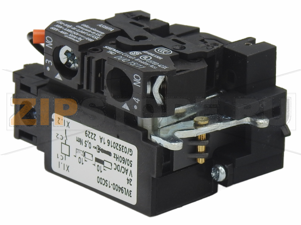 Независимый расцепитель 24 В/DC для VL160X, VL160, VL250, VL400 (только в правый отсек) Siemens 3VL9400-1SC00 