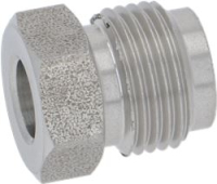 RACCORDO M12x1 FORO ø 6 mm PER SONDA