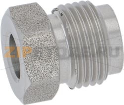 RACCORDO M12x1 FORO ø 6 mm PER SONDA 