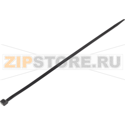 Стяжки кабельные 380 мм, черные, 100 шт TRU Components TC-6645780 