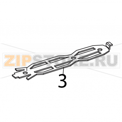 Bobbin plate Intermec PF4i compact industrial Bobbin plate Intermec PF4i compact industrialЗапчасть на деталировке под номером: 3Название запчасти на английском языке: Bobbin plate Intermec PF4i compact industrial.