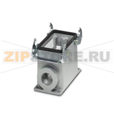 Приборный корпус Phoenix Contact HC-D 50-SMQ-81/O1PG29 крепление с помощью двух защелок, высота 81 мм, без резьбового соединения, 1x Pg29.Минимальный заказ: 10 шт.Упаковка: 10 шт.