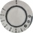 KNOB ø 54 mm 0-10 CHROMED/BLACK