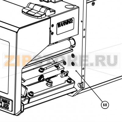 Центральная пластина в сборе Datamax A-4408 RH Центральная пластина в сборе Datamax A-4408 RHЗапчасть на сборочном чертеже под номером: 60Название запчасти Datamax на английском языке: CENTERPLATE ASSEMBLY RH