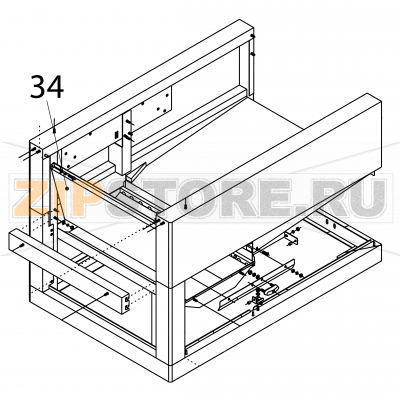 Upper protection escape inlet Fagor FI-2700I Upper protection escape inlet Fagor FI-2700IЗапчасть на деталировке под номером: 34Название запчасти Fagor на английском языке: Upper protection escape inlet FI-2700I.