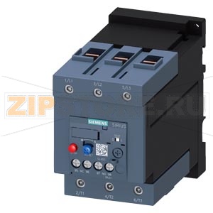 Реле перегрузки 70...90 A, для защиты электродвигателя, типоразмер S3, КЛАСС 10, отдельная установка, главная цепь: винтовые клеммы, вспом. цепь: винтовые клеммы, сброс: ручной-авто Siemens 3RU2146-4LB1 