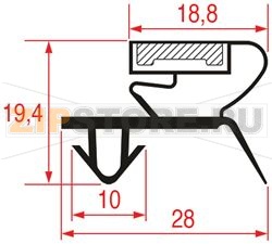 УПЛОТНИТЕЛЬ ВСТАВНОЙ 1054 - 2000 ММ 