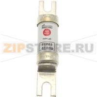 Предохранитель, 100 A, AC 660 В, DC 460 В, 80 кА, BS88/A4, 26x110 мм, gL/gG, BS Eaton 100 AMP 660