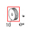 Platen pulley Zebra S600