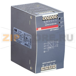 Блок питания трёхфазный 120 Вт, 24 В, 5 А, CP-T 24/5.0 ABB 1SVR427054R0000 