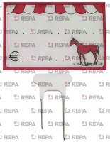 ЦЕННИК ДЛЯ КОНИНЫ- 30 ШТ.