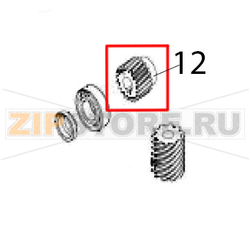 Helical gear 2 Hurakan HKN-12SC Helical gear 2 Hurakan HKN-12SCЗапчасть на деталировке под номером: 12