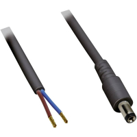 Гнездо низковольтное 2.1 мм, 5.5 мм, 0.3 м, 1 шт TRU Components TC-2511294