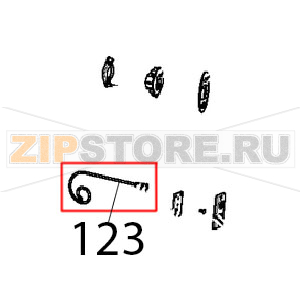 Microinterruttore porta magnetico Unox XBC 615EG Microinterruttore porta magnetico Unox XBC 615EGЗапчасть на деталировке под номером: 123