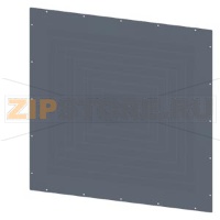 SIVACON, Roof, with Ventilation openings with Ventilation openings IP40, W: 1000 mm, T: 1000 mm, zinc-plated Siemens 8MF1000-2UD30-0A